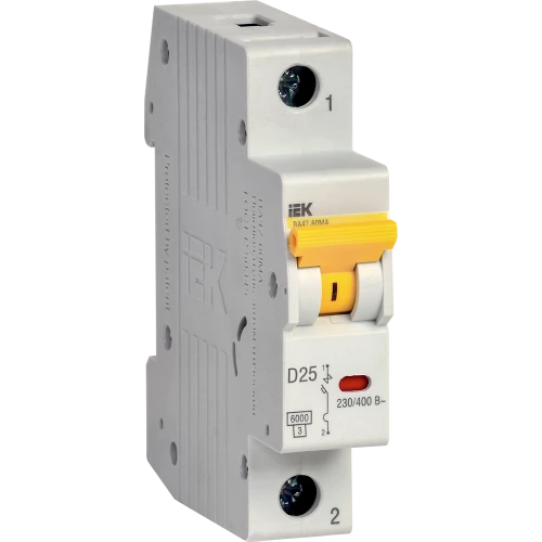 IEK Автоматический выключатель ВА47-60МА без теплового расцепителя 1P 40А 6кА D