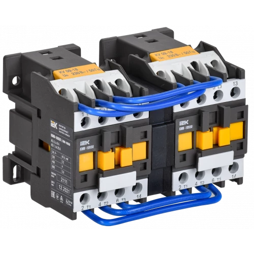 IEK Контактор КМИ-49532 реверс 95А 400В/АС3 2НО;2НЗ